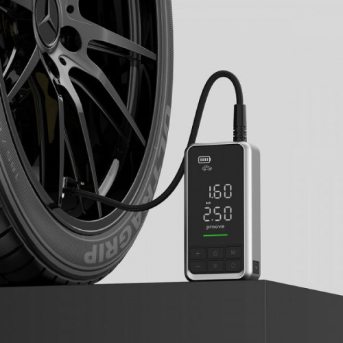 Пусковий Пристрій + Насос Proove Air Jump 10400mAh 1000A gray Купити в Україні