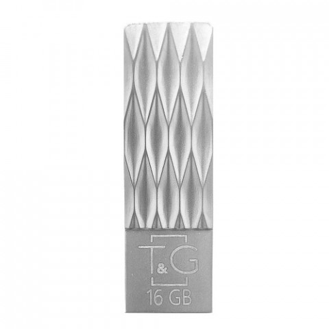 Флеш-накопичувач USB 16GB T&G 103 Metal Series Silver (TG103-16G)