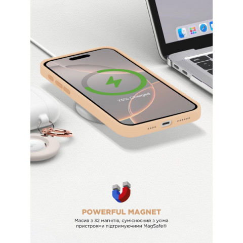 Чохол ArmorStandart ICON2 MagSafe для Apple iPhone 16 Pro Rose Gold (ARM80191)