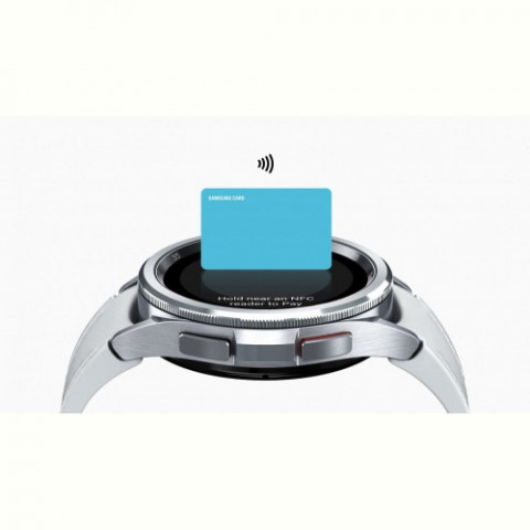 Смарт-годинник Samsung Galaxy Watch6 Classic 43mm Silver (SM-R950NZSA)