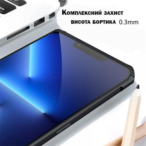 Чохол-накладка BeCover RZANTS для Tecno Spark 7P Black (707225)