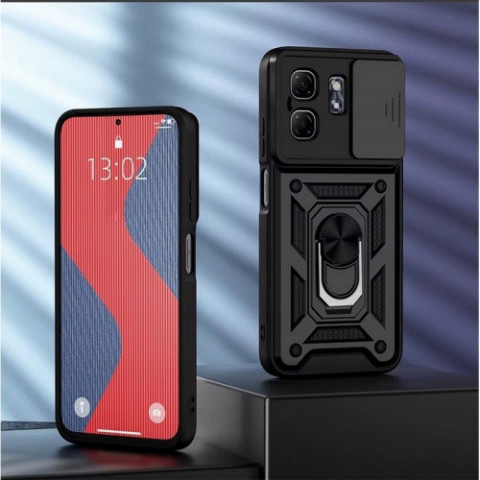 Чохол-накладка BeCover Military для Infinix Hot 50i (X6531) Black (713047)