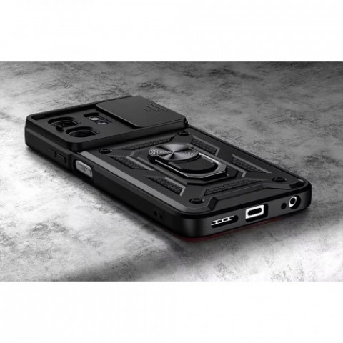 Чохол-накладка BeCover Military для Infinix Hot 50i (X6531) Black (713047)
