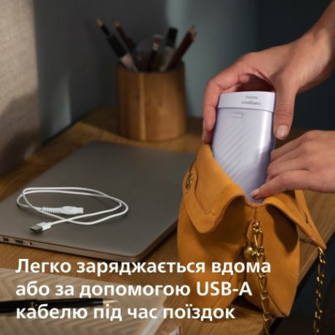 Іригатор Philips HX3333/23 Sonicare Compact Flosser 1000 Purple