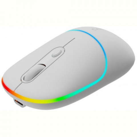 Миша бездротова Canyon MW-22 Dual Band RGB Wireless Snow White (CNS-CMSW22SW)