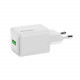 Мережевий зарядний пристрій ColorWay 1USB Quick Charge 3.0 (18W) V2 White (CW-CHS063Q-WT)
