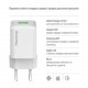 Мережевий зарядний пристрій ColorWay 1USB Quick Charge 3.0 (18W) V2 White (CW-CHS063Q-WT)