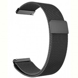 Ремінець BeCover Milanese Style для Xiaomi Amazfit Bip (20mm) Lite/Bip S Lite/GTR 42mm/GTS/TicWatch S2/TicWatch E/GTS 3/GTS 2 mini Gray (707737)