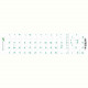 Наліпка на клавіатуру Grand-X Protection 60 keys Cyrillic Transparent/Green (GXTPGW)