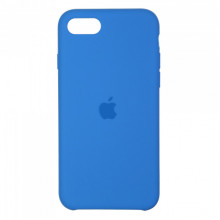 Чохол Original Silicone Case для Apple iPhone SE 2022/2020/8/7 Capri Blue (ARM59055)