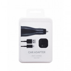 Автомобільний зарядний пристрій Samsung (OEM) Type-C 2 USB black (ARM53314)