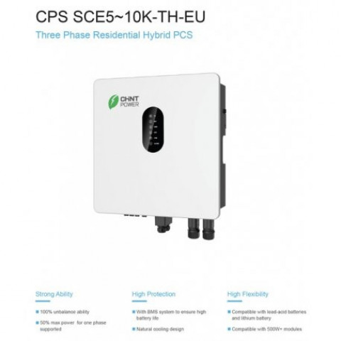 Гібридний інвертор CHINT SCE10K-TH-EU White (SCE10K-TH-EU)