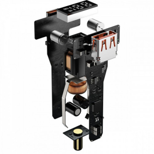 АЗП Baseus Superme Digital Display PPS USB + Type-C 100W black Купити в Україні