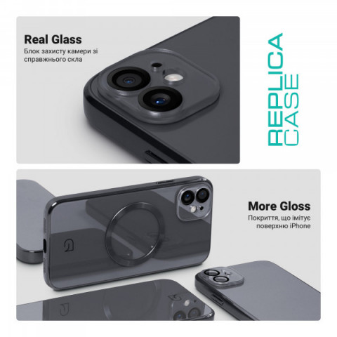 Чохол ArmorStandart Replica MagSafe для Apple iPhone 11 Black (ARM76168)