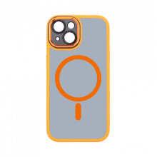 Чохол ArmorStandart Unit MagSafe SE для Apple iPhone 15 Orange Black (ARM75360)