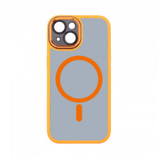 Чохол ArmorStandart Unit MagSafe SE для Apple iPhone 15 Orange Black (ARM75360)