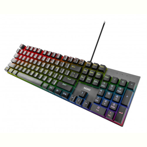 Клавіатура Noxo Retaliation Mechanical gaming keyboard, Blue switches, Black (4770070882085)