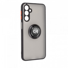 Чохол ArmorStandart Frosted Matte Ring для Samsung A15 4G (A155) / A15 5G Black (ARM72709)