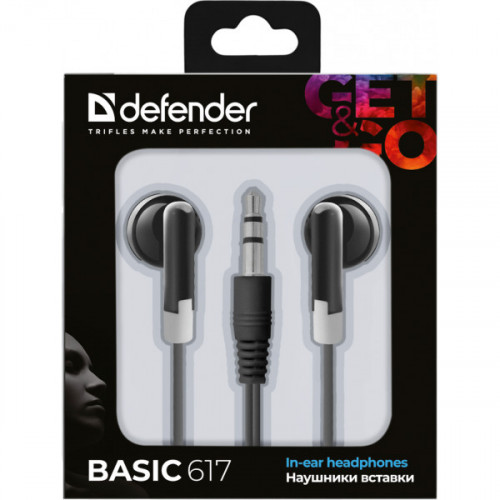 Навушники без мікрофону Defender Basic-617 Black (63617)