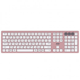 Клавіатура бездротова 2E KS270 WL/BT EN/UKR Pink/White (2E-KS270WBPN_UA)