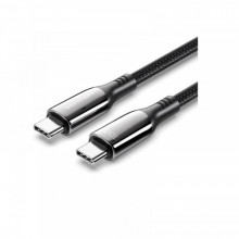Кабель Vention USB Type-C - USB Type-C (M/M), 100W, 5A, 1.2 м, Black (CTKBAV)