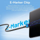 Кабель Vention USB Type-C - USB Type-C (M/M), 100W, 5A, 1.2 м, Black (CTKBAV)