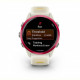 Смарт-годинник Garmin Forerunner 570 42mm Raspberry with Mango/Translucent Bone with Silver Buckle (010-02970-42)