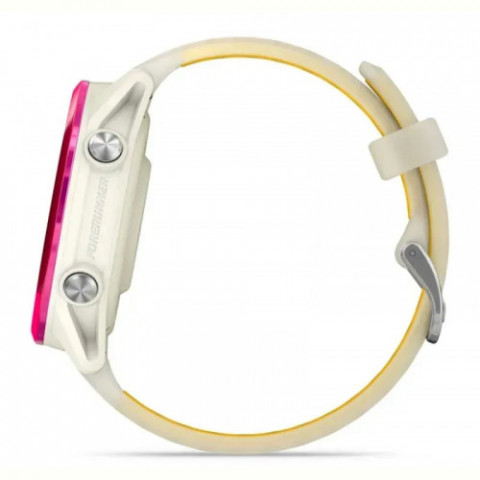 Смарт-годинник Garmin Forerunner 570 42mm Raspberry with Mango/Translucent Bone with Silver Buckle (010-02970-42)