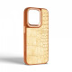 Чохол Harder Crocosaur для Apple iPhone 14 Pro Beige (ARM76721)