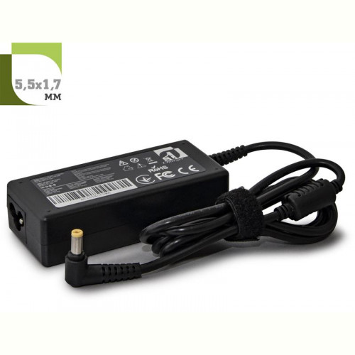 Блок живлення 1StCharger для ноутбука Acer 19V 65W 3.42A 5.5х1.7мм (AC1STAC65WA)