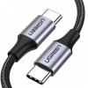 Кабель Ugreen US261 USB-C - USB-C, 2м, Black (50152)