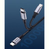 Кабель Ugreen US261 USB-C - USB-C, 2м, Black (50152)