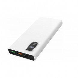 Зовнішній акумулятор (Power Bank) Platinet 10000mAh White (PMPB10WQC726W)