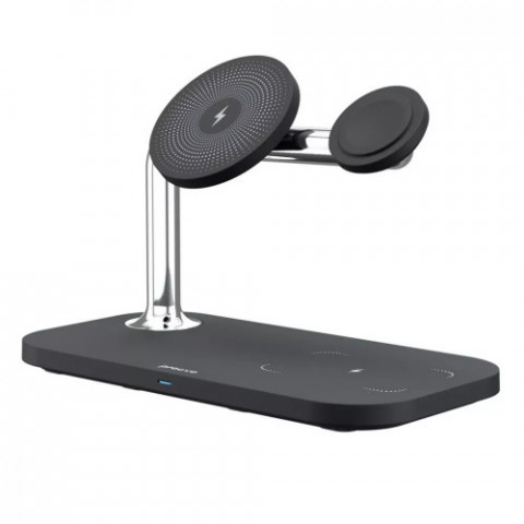 Бездротовий зарядний пристрій Proove Magnetic Field 3in1 15W Black (WSMF15010001)