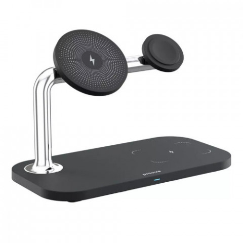 Бездротовий зарядний пристрій Proove Magnetic Field 3in1 15W Black (WSMF15010001)