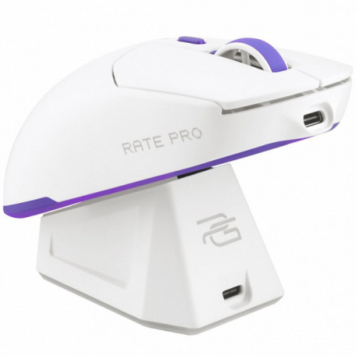 Бездротова ігрова миша Proove Gaming Rate Pro with Charging Dock white Купити в Україні