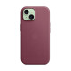 Чохол FineWoven Case with MagSafe Original for Apple iPhone 15 Plus (OEM) - Mulberry (ARM71979)