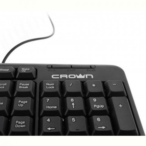 Клавіатура Crown CMK-02 Black