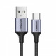 Кабель Ugreen US288 USB - USB-C, 2м, Black (60128)