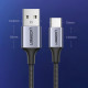 Кабель Ugreen US288 USB - USB-C, 2м, Black (60128)