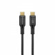 Кабель Promate PowerBolt240 USB Type-C - USB Type-C (M/M), 5 A, 240 W, 1 м, Black