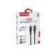 Кабель Promate PowerBolt240 USB Type-C - USB Type-C (M/M), 5 A, 240 W, 1 м, Black