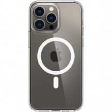 Чохол-накладка Spigen Crystal Hybrid with MagFit для Apple iPhone 14 Pro Clear (ACS04670)