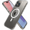 Чохол-накладка Spigen Crystal Hybrid with MagFit для Apple iPhone 14 Pro Clear (ACS04670)