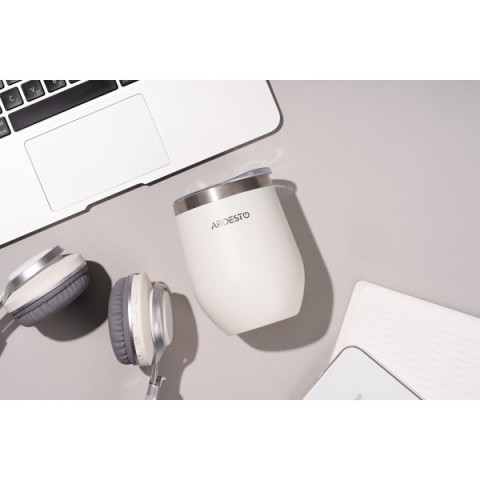 Термокухоль Ardesto Compact Mug, 350мл, нержавіюча сталь, білий
