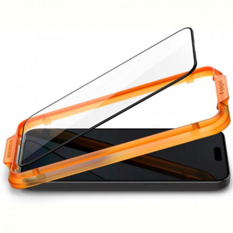 Захисне скло Spigen Glas.tR AlignMaster FC для Apple iPhone 15 Plus, Black, 2шт (AGL06886)