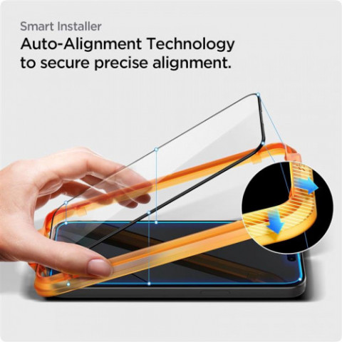 Захисне скло Spigen Glas.tR AlignMaster FC для Apple iPhone 15 Plus, Black, 2шт (AGL06886)