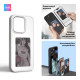 Чохол ArmorStandart Ink Screen для Apple iPhone 15 Pro Max Black (ARM74561)