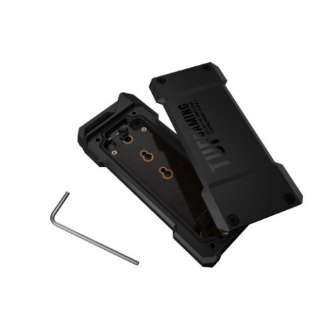 Зовнішня кишеня Asus TUF Gaming A1 ESD-T1A PCIe NVMe M.2 2230/2242/2260/2280 USB Type-C 3.2 Black (90DD02N0-M09000)