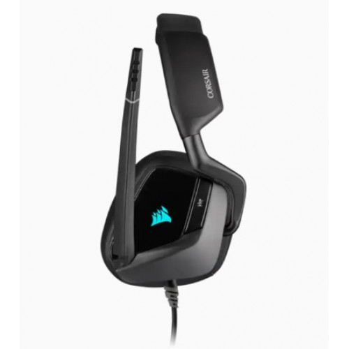 Гарнiтура Corsair Void RGB Elite USB Premium Gaming Headset with 7.1 Surround Sound Carbon (CA-9011203-EU)